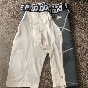 Men’s Nike pro combat dri fit sliding shorts